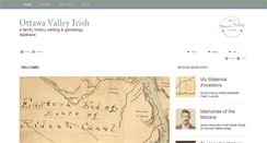 Desktop Screenshot of familytree.ottawavalleyirish.com